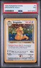 1999 POKEMON FOSSIL #4 DRAGONITE-HOLO PSA 7