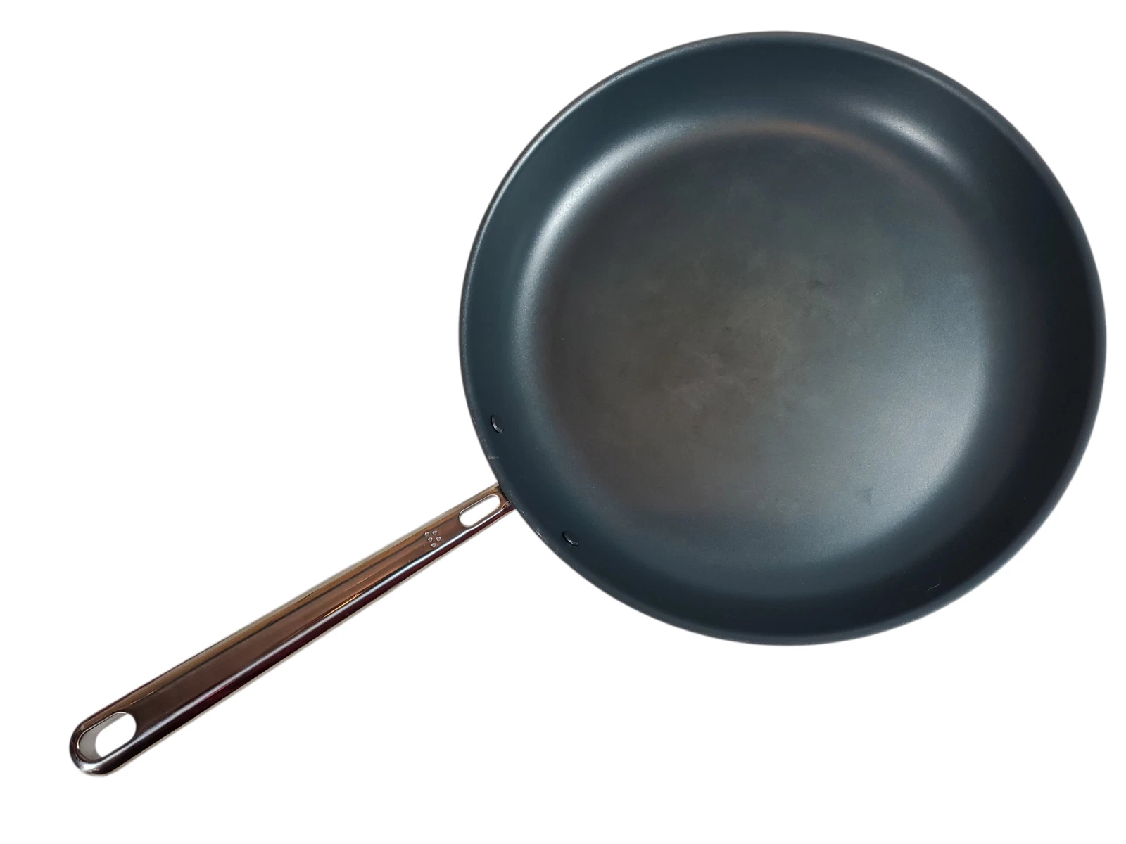 Misen Carbon Nonstick 12" Frying Pan Nitrided Tri-Ply Carbon Steel