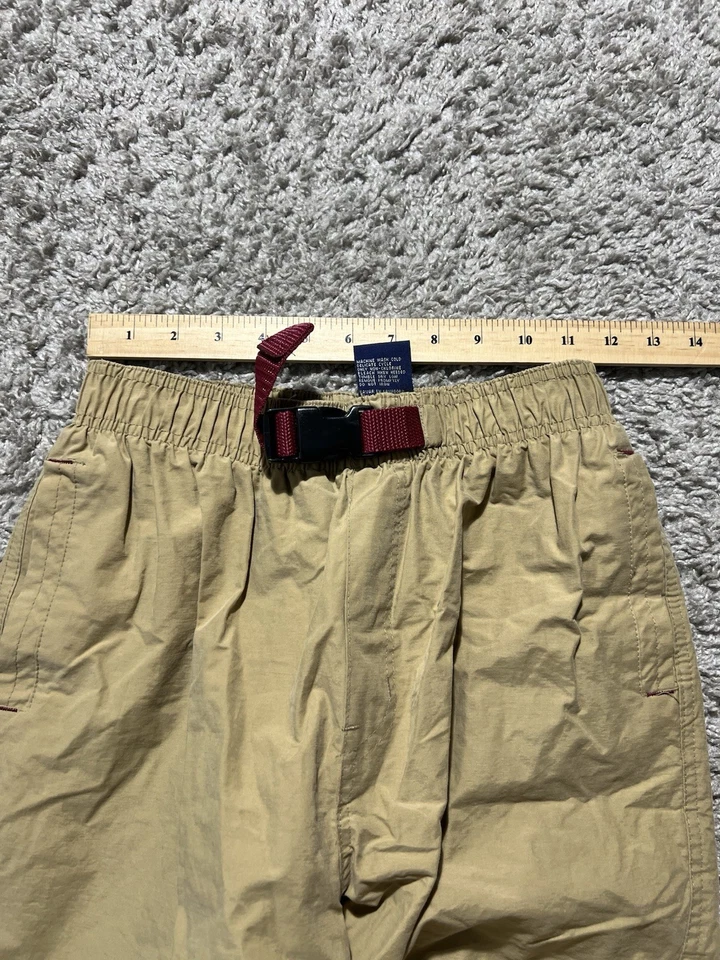 Pantalones cargo vintage descoloridos Glory niños L Y2K verdes holgados pierna ancha patinador grunge Foto 3 de 4