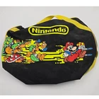 Vintage Nintendo Super Mario Bros Duffle Bag Black Yellow Bowser Hammer Bro 90s