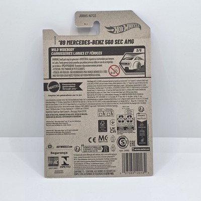 New Hot Wheels 2025 Case P Wild Widebody 2/5 89 Mercedes- Benz 560