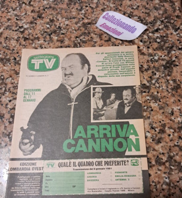 Sieben Tage TV - ''Kanone'' William Conrad - Rolle und Sabani - Talent Scout - 1981