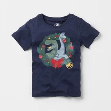 Jurassic World Boys Kids Christmas T Shirt New with Tags various sizes