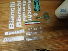 Autocollants autocollants vinyle Bianchi Genius ensemble autocollant vinyle a...