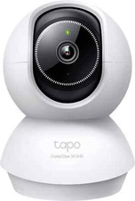 TP-Link - Tapo 360º Pan/Tilt 2K QHD Home Sec...