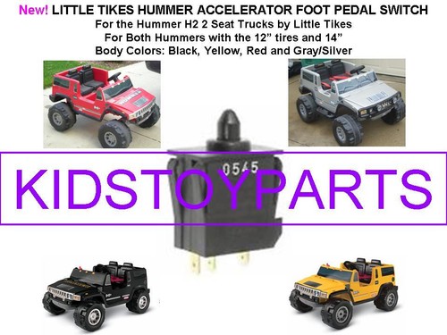 RIDE ON CAR FOOT SWITCH POWER WHEELS LITTLE TIKES DUMAR SMALL & LARGE - Picture 2 of 3