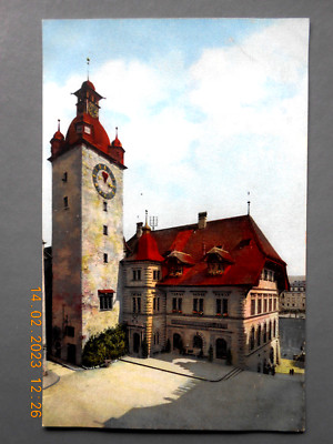 ALT - LUZERN,  DAS  RATHAUS, ca. 1920