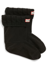 Hunter Girls Original Short Cable Knit Cuff Welly Boot Socks Sz S L16738