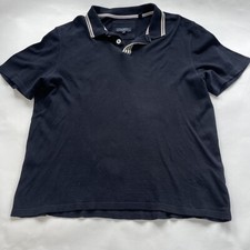 Ted Baker London Men s Polo Shirt Navy Short Sleeve Size 5