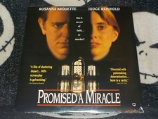Promised A Miracle NEW SEALED Laserdisc LD Rosanna Arquette Free Ship 50