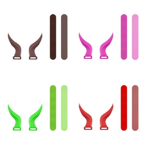 Cosplay 3D Cow Horns Ears Universal for Gaming Headset Stereo Headset Decoration - Afbeelding 1 van 12