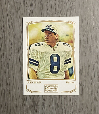 2009 NFL Topps Mayo's | Troy Aikman | #262 | Dallas Cowboys | eBay