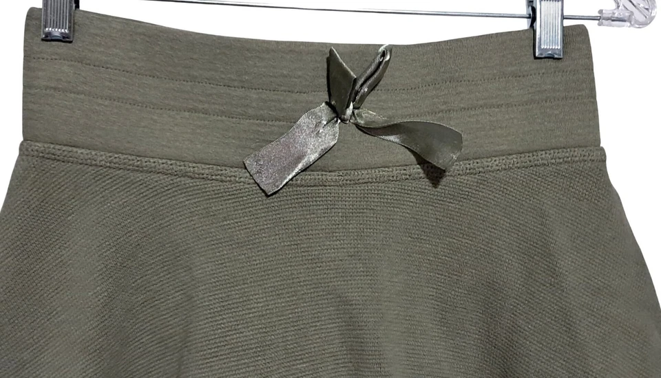 Lot of 3 Skirts Skorts Girls Size L Gap Faded Glory Pink Plaid Khaki Green - Image 3 of 4