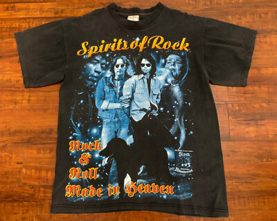 Mens Tshirt Classic Rock Band T Shirts Vintage 90s Classic Rock