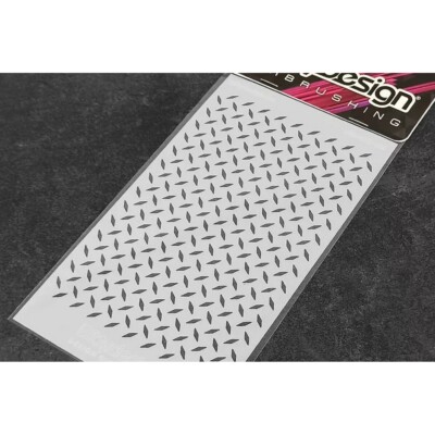 BittyDesign BD-STC-019 Vinylschablone - Diamantplatte 