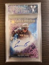 2023 Bowman Inception Primordial Prospect Ethan Salas Auto Blue Foil 59/75