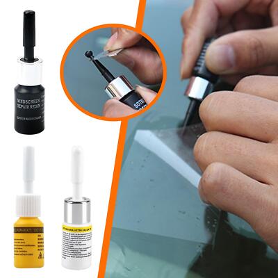 Auto Glass Nano Repair Fluid Car Windshield Resin Crack Kit H2I4 Sale U1X3