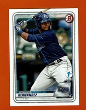2020 Bowman 1st Edition Ronaldo Hernandez BFE-12 Tampa Bay Rays