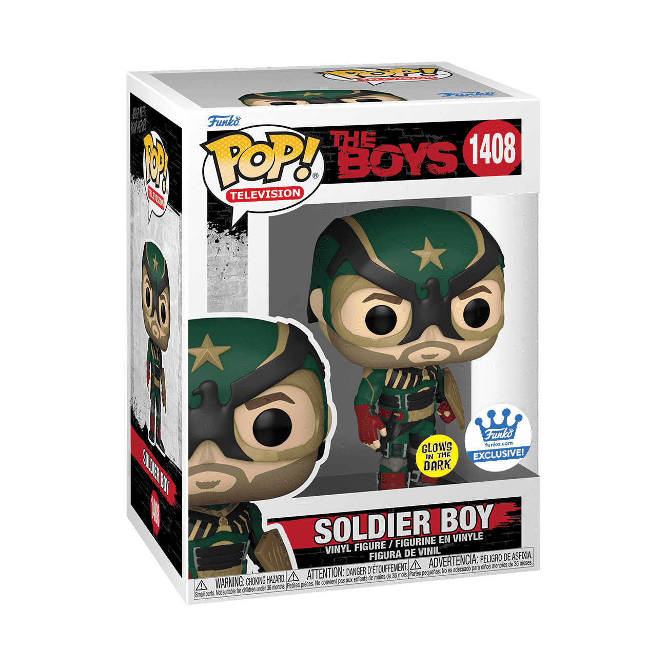 Funko Pop! Soldier Boy (Glow) The Boys 889698739863 eBay