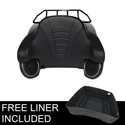 King Pack Trunk Top Rack Pad Speakers Fit For Harley Tour Pak Street Glide 14-up