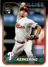 2024 Topps Orion Kerkering #520 Philadelphia Phillies