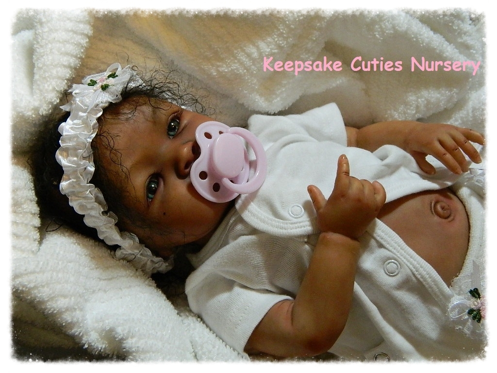 Custom Reborn baby doll AA Biracial, Ethnic, Latina BOY or