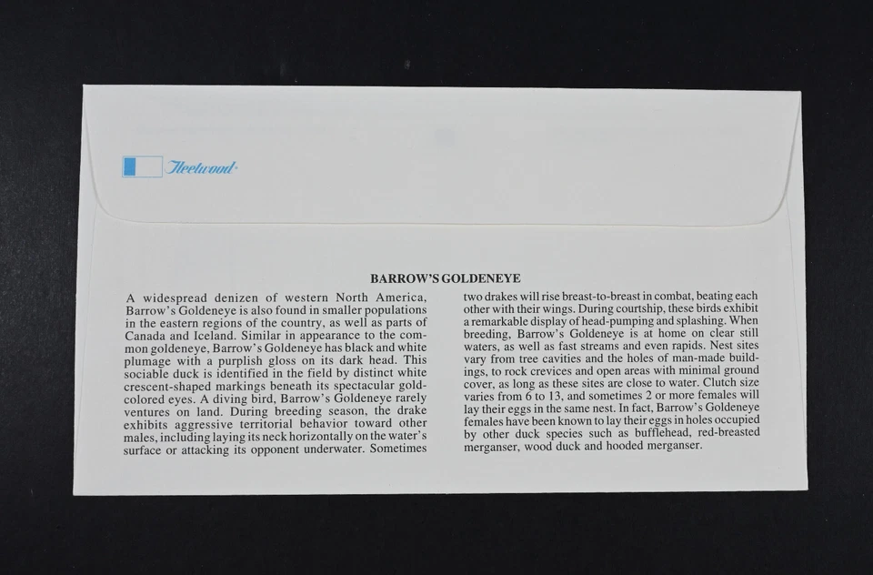 July 1, 1998 USA FDC Scott # RW65 Duck Stamp VF Cover - Image 2 of 2