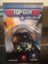 TOP GUN Combat Zones Nintendo GameCube Original TITUS Game Instruction Booklet
