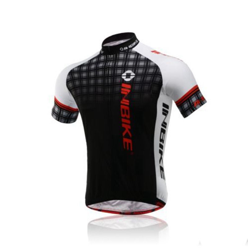 Inbike Men's Cycling Bib Kit MTB Bike Jersey and Padded Cycling Bib