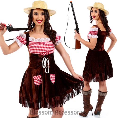 I96 Ladies Western Wild West Cowboy 