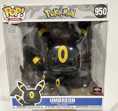 Pokemon Jumbo UMBREON #950 TargetCon 2024 Exclusive Funko Pop Figure