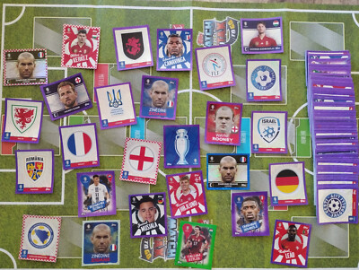 STICKER TOPPS UEFA EURO 2024 FOIL ECUSSON SLOVAKIA # SVK 1