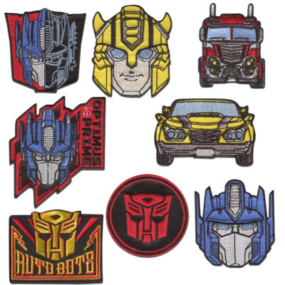 Hasbro Transformers 2 Aufnäher Bügelbild Aufbügler Applikationen Patches
