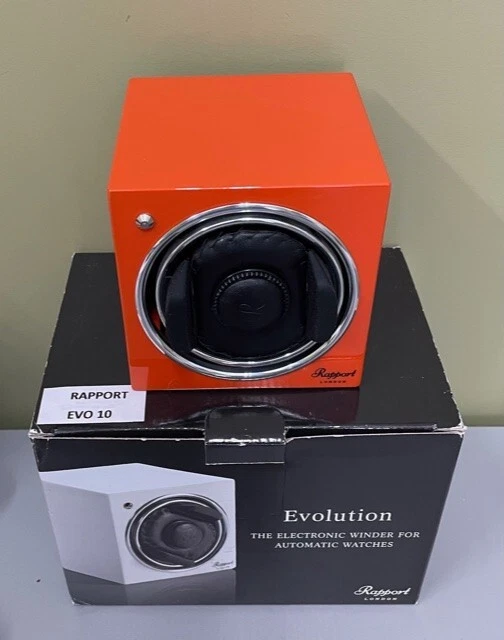 RAPPORT LONDON EVO 10 Automatic Watch Winder PRE OWNED FREE
