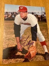 Senators Dick Billings signed 8x10 WCOA 