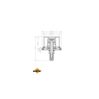 Thermostat KüHlmittel 82°C Passend FüR Porsche Carrera GT