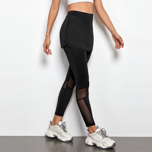 Running Workout Skirted Leggings Golf 