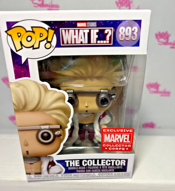 Funko POP! Marvel Studios What If..? The Collector #893 Collector Corps...