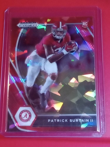 2021 Panini Prizm Red Cracked Ice Patrick Surtain II EBay