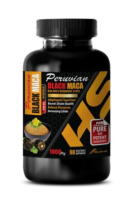 increase energy and focus - PERUVIAN BLACK MACA - maca root 1B