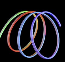  MeLiTec LED Neon Streifen RGB ML05 , 3m lang, mit Tuya WiFi und IR-FB