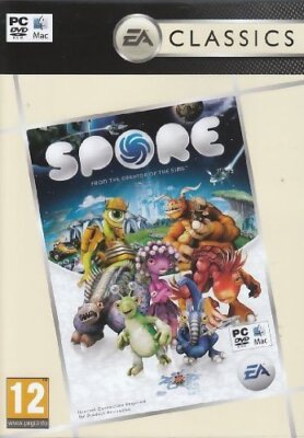 Spore Classics (PC DVD), gebraucht; sehr gutes Buch
