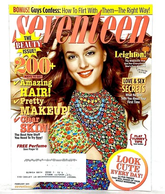 Seventeen Magazine Love & Sex Secrets February 2011 Leighton | eBay