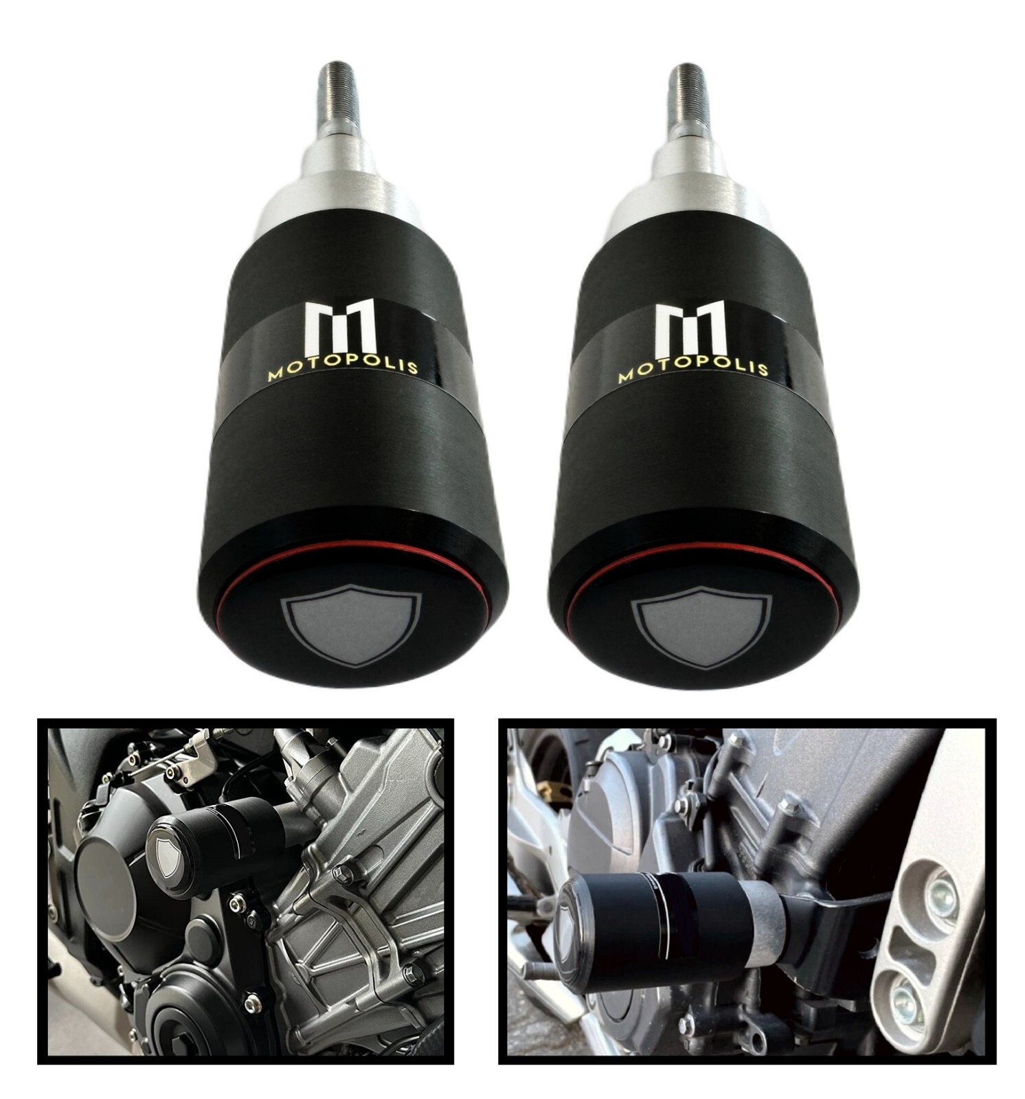 MotopoliS CRASH PADS PROTECTORS SLIDERS FOR HONDA CBR 1000 RR FIREBLADE 04-05