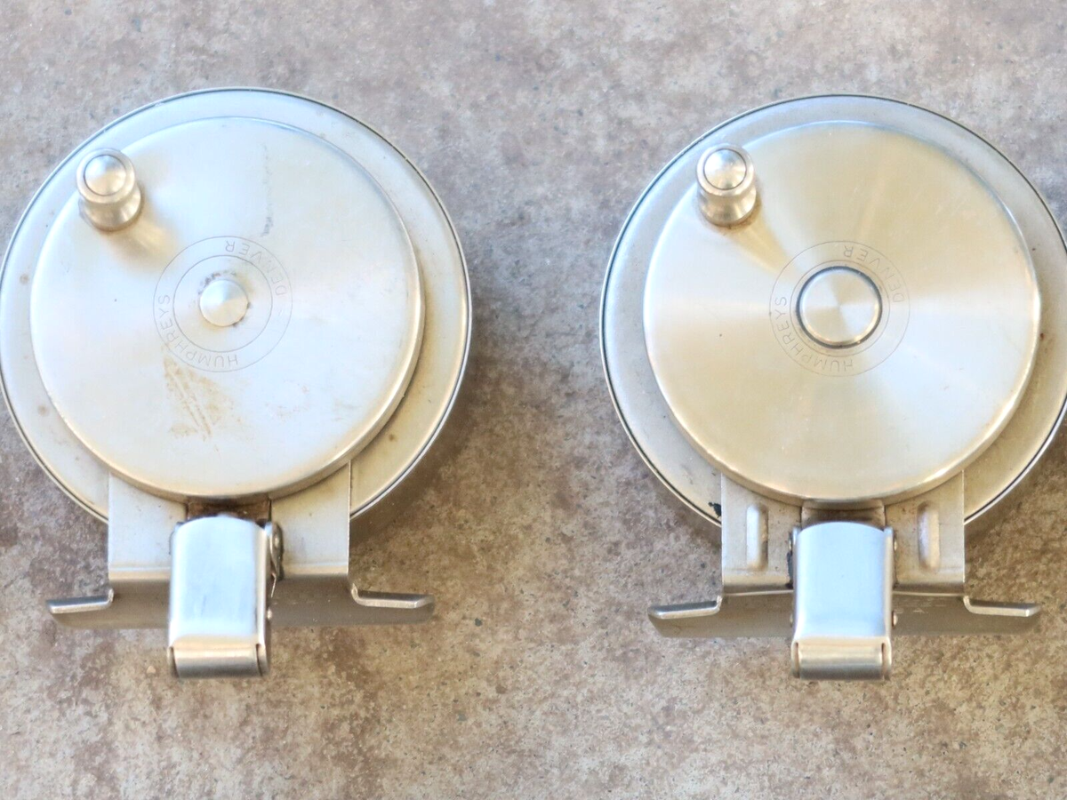 Vintage Humphrey's Stationary Spool Fishing Reel Lot (11pc Vintage Humphrey's Stationary Spool Fishing Reel Lot (11pc