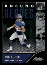 2020 Panini Absolute #UH-GT Golden Tate III New York Giants