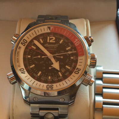 INGERSOLL ANACONDA WATCH IN4102 MEN'S BLACK DIAL