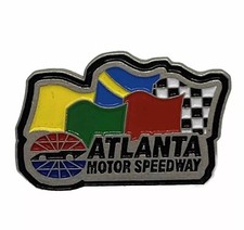 Atlanta Motor Speedway Georgia NASCAR Race Car Racing Enamel Lapel Hat Pin