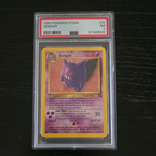 Gengar (Unlimited) graded PSA 7 for sale on eBay