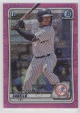 2020 Bowman Chrome Prospects Mega Box Pink Mojo Refractor Antonio Cabello 17lu